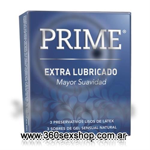 Preservativos Prime Extra Lubricados